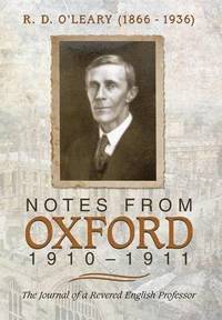bokomslag Notes from Oxford, 1910-1911