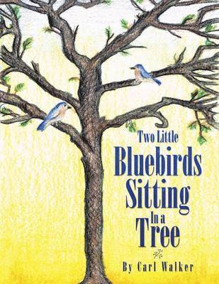 Two Little Bluebirds Sitting in a Tree 1