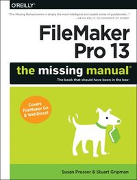 bokomslag FileMaker Pro 13: The Missing Manual