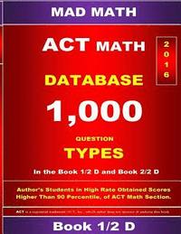 bokomslag ACT Math Database 1-2 D