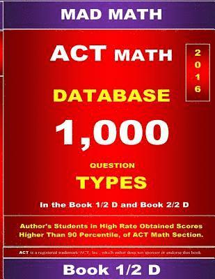 bokomslag ACT Math Database 1-2 D