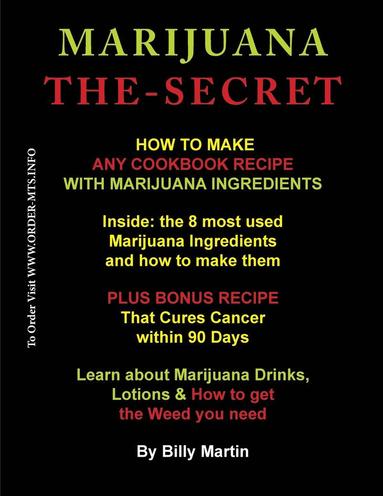 bokomslag Marijuana The-Secret