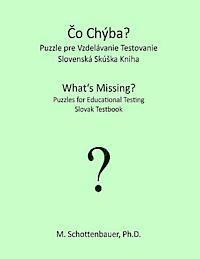 bokomslag What's Missing? Puzzles for Educational Testing: Slovak Testbook