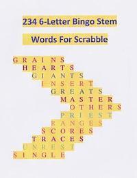 234 6-Letter Bingo Stem Words 1