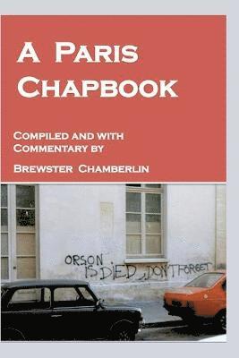 bokomslag A Paris Chapbook