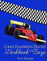bokomslag Cursive Handwriting Practice Workbook for Boys
