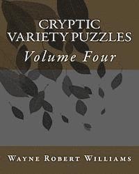 Cryptic Variety Puzzles Volume 4 1