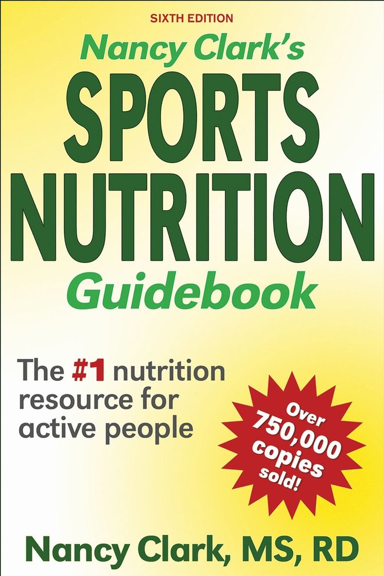 Nancy Clark - Nancy Clark's Sports Nutrition Guidebook, Häftad