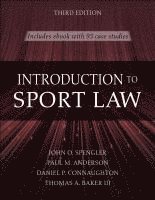 bokomslag Introduction to Sport Law With Case Studies in Sport Law