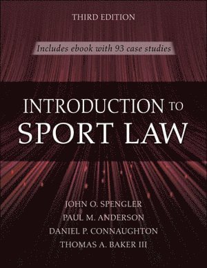 Introduction to Sport Law With Case Studies in Sport Law 1