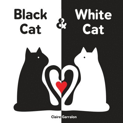 Claire Garralon - Black Cat & White Cat, Kartonnage