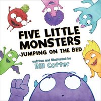 bokomslag Five Little Monsters Jumping on the Bed