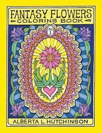 Fantasy Flowers Coloring Book No. 1: 24 Designs in Elaborate Oval Frames 1