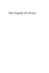 bokomslag The Tragedy of Calvary
