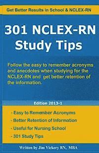 bokomslag 301 NCLEX-RN Study Tips