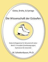 bokomslag Gleite, Drehe, & Springe: Die Wissenschaft der Eislaufen: Band 3: Daten & Diagramme für Wissenschaft Labor: Pirouetten (Drehbewegungen)