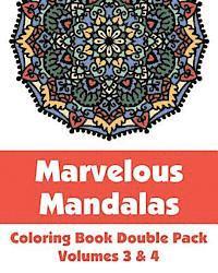 Marvelous Mandalas Coloring Book Double Pack (Volumes 3 & 4) 1