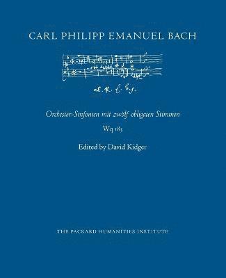 Orchester-Sinfonien mit zwölf obligaten Stimmen Wq 183 1