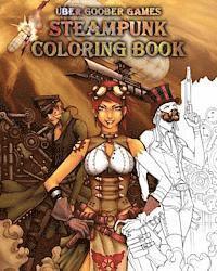 Steampunk Coloring Book: by Uber Goober Games