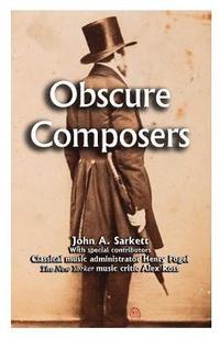 bokomslag Obscure Composers