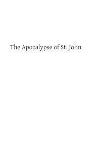 The Apocalypse of St. John 1