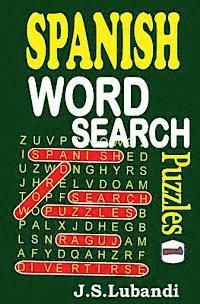 bokomslag Spanish Word Search Puzzles