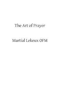 bokomslag The Art of Prayer