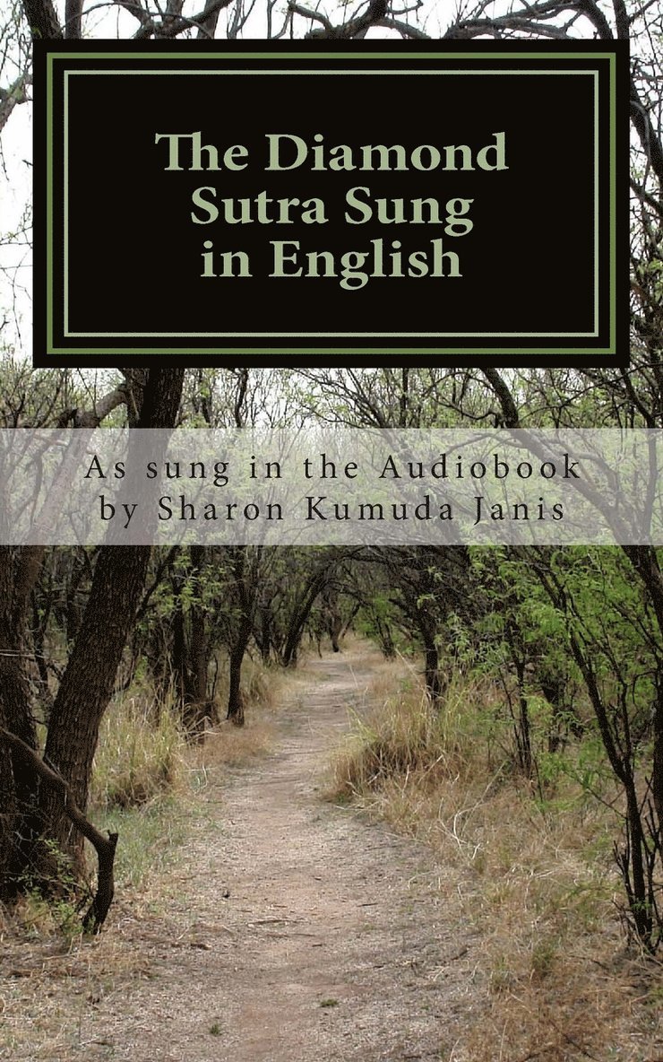 Sharon Janis, Sharon Kumuda Janis - Diamond Sutra Sung in English, Häftad