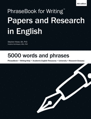 bokomslag Phrasebook for Writing Papers and Research in English