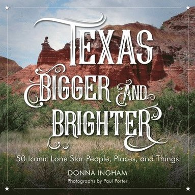 Donna Ingham, Paul Porter - Texas Bigger and Brighter, Inbunden