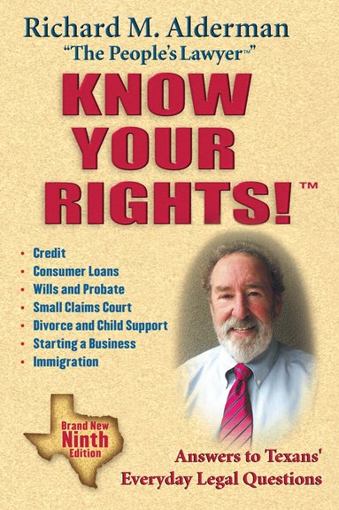 Richard M. Alderman - Know Your Rights!, Häftad