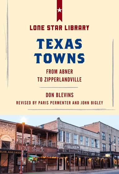 Don Blevins - Texas Towns, Häftad