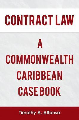 bokomslag Contract Law a Commonwealth Caribbean Case Book