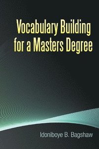 bokomslag Vocabulary Building for a Masters Degree