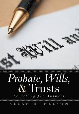 bokomslag Probate, Wills, & Trusts