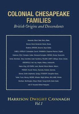 Colonial Chesapeake Families 1 1