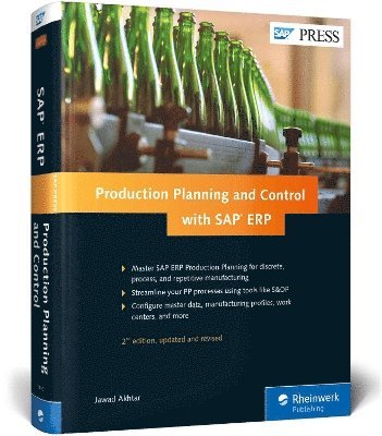 Jawad Akhtar - Production Planning and Control with SAP ERP, Inbunden