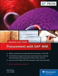 bokomslag Procurement with SAP MM: Business User Guide
