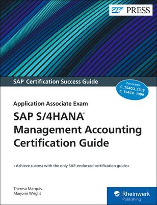 bokomslag SAP S/4HANA Management Accounting Certification Guide