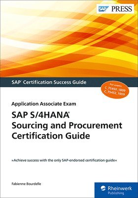bokomslag SAP S/4HANA Sourcing and Procurement Certification Guide