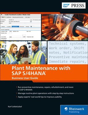 bokomslag Plant Maintenance with SAP S/4HANA: Business User Guide