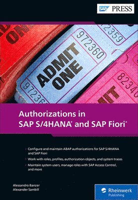 bokomslag Authorizations in SAP S/4HANA and SAP Fiori