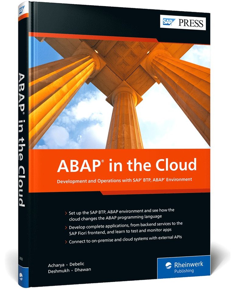 Gairik Acharya, Aleksander Debelic, Shubhangi Deshmukh, Aayush Dhawan, Aleksandar Debelic, Shubhangi (Deshmukh) Joshi - ABAP in the Cloud, Inbunden