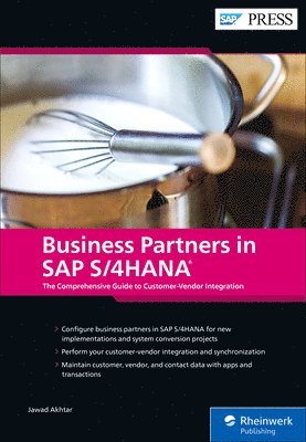 Jawad Akhtar - Business Partners in SAP S/4HANA, Inbunden