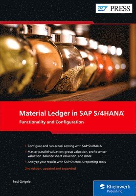 bokomslag Material Ledger in SAP S/4HANA