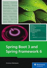 bokomslag Spring Boot 3 and Spring Framework 6