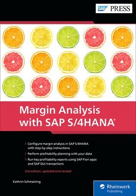 Kathrin Schmalzing - Margin Analysis with SAP S/4HANA, Inbunden