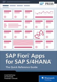 bokomslag SAP Fiori Apps for SAP S/4hana: The Quick Reference Guide
