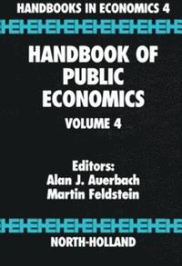 bokomslag Handbook of Public Economics