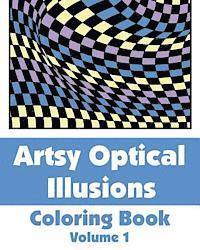 bokomslag Artsy Optical Illusions Coloring Book